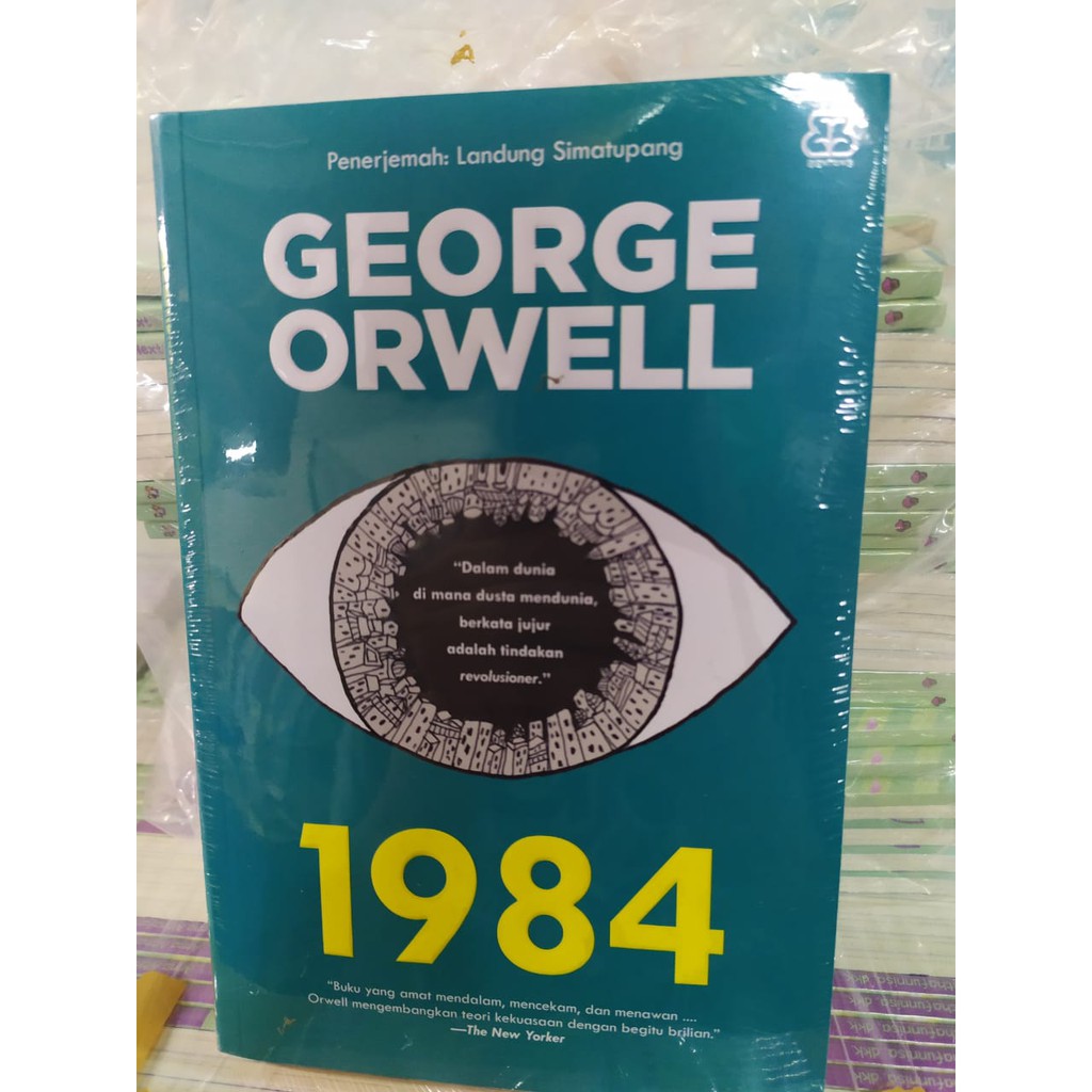Cover Baru 1984 - REPUBLISH      GEORGE ORWELL - BENTANG PUSTAKA