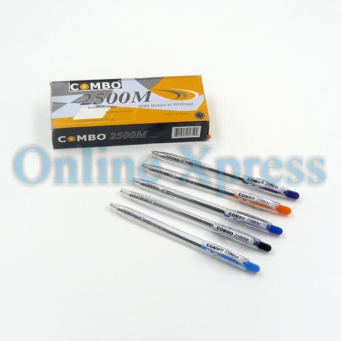 

Pulpen / Ballpoint / Pen Plastik Combo 2500 M