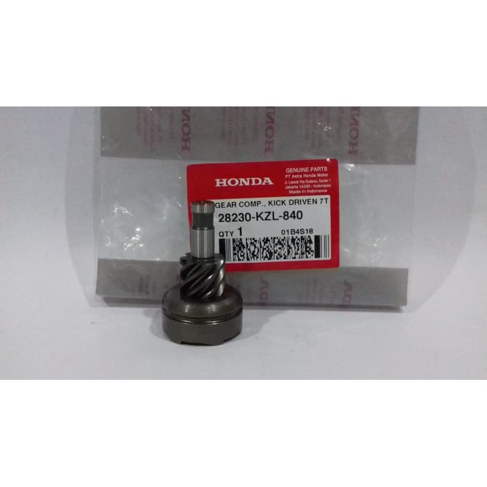 TERMURRAAHH  Lawan Gigi Selah Beat Fi 28230-KZL-840 Genuine Astra Honda Motor .
