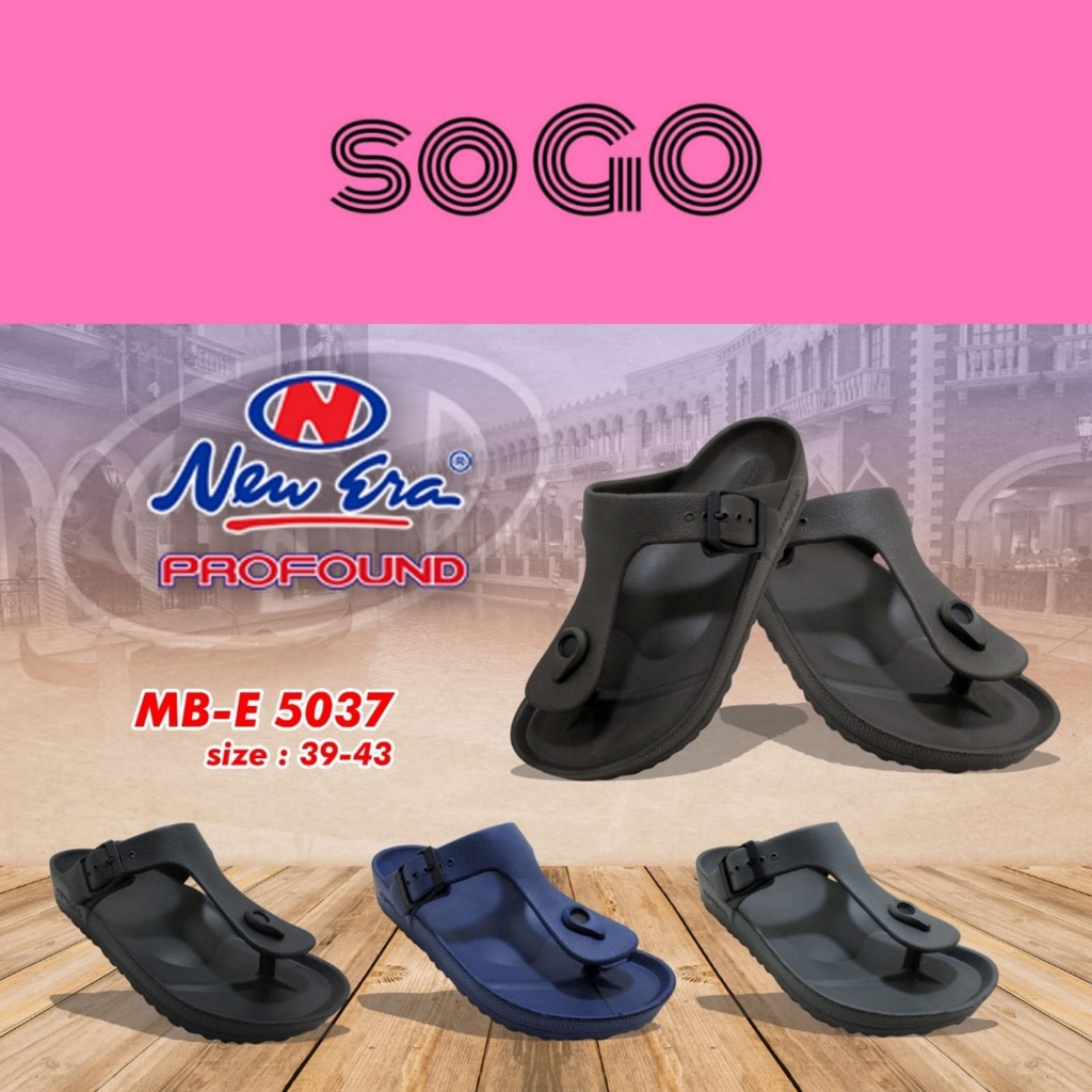 sogo NEW ERA MB E 5037 Sandal Jepit Karet Sintetis Pria 39/43