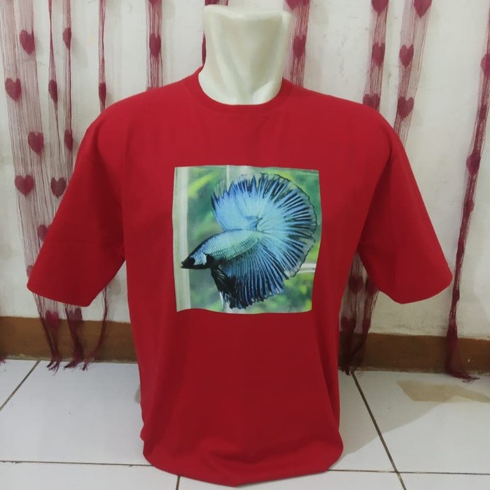 BIG SIZE 3XL 4XL...kaos/t shirt/baju keren IKAN HIAS CUPANG