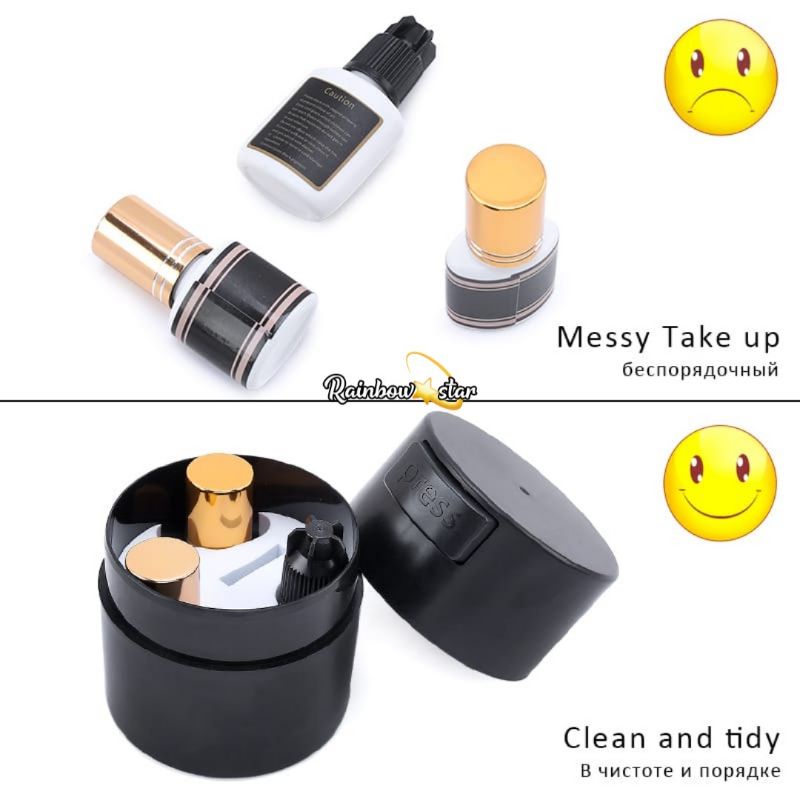 Toples Penyimpanan Lem / Glue Storage Tank Eyelash Extension