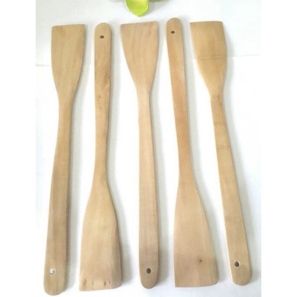 SODET KAYU SUSRUK SPATULA SEGI 35 CM LANGSUNG DARI PENGRAJIN LOKAL