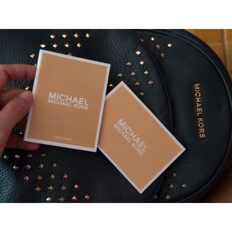 MICHAEL KORS ORIGINAL ABBEY BIG BACKPACK NAVY