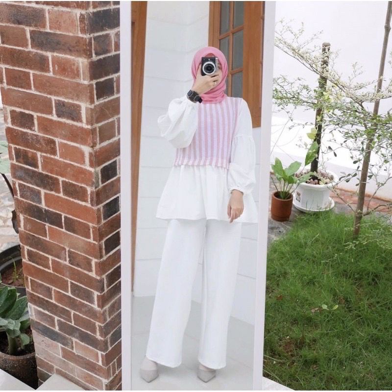 ALFAZZA STORE - CIKO BLOUSE SALUR - KATUN PREMIUM - ATASAN WANITA TERMURAH - COD - ORIGINAL