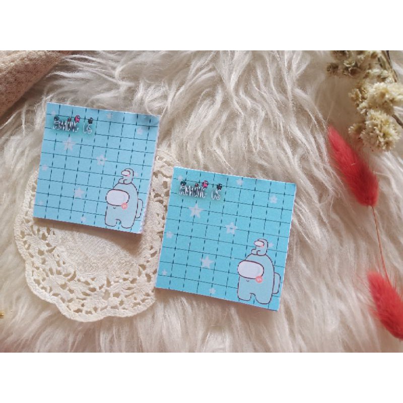 

Memopad TUMBL Aesthetic Among us/Memo pad lucu