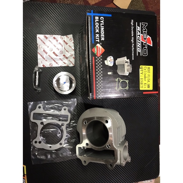 cylinder blok beat fi stater kasar kzl  moto1 blok seher beat stater kasar 54.5 boring beat fi bore 