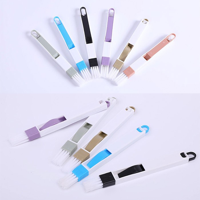 PROMO FREE 1 PCS Sikat Debu Mini 2in1 Kuas Debu Manual Dust Cleaner