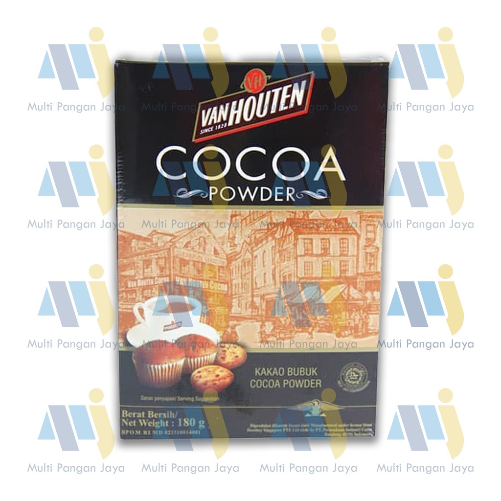 

Coklat Bubuk Cocoa VAN HOUTEN Kemasan 165 Gram