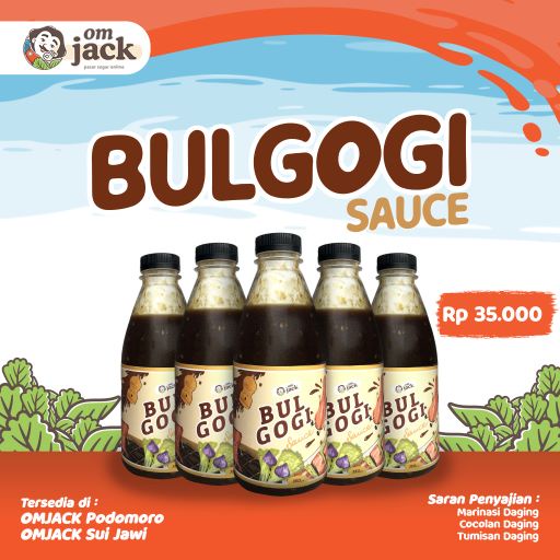 

Bulgogi Saus Omjack Best Seller 350gr