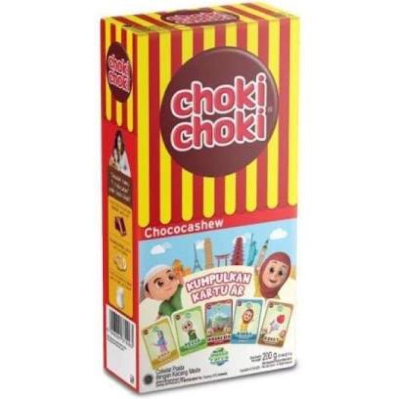 

Choki Choki Choco Cashew Box 20 Pcs