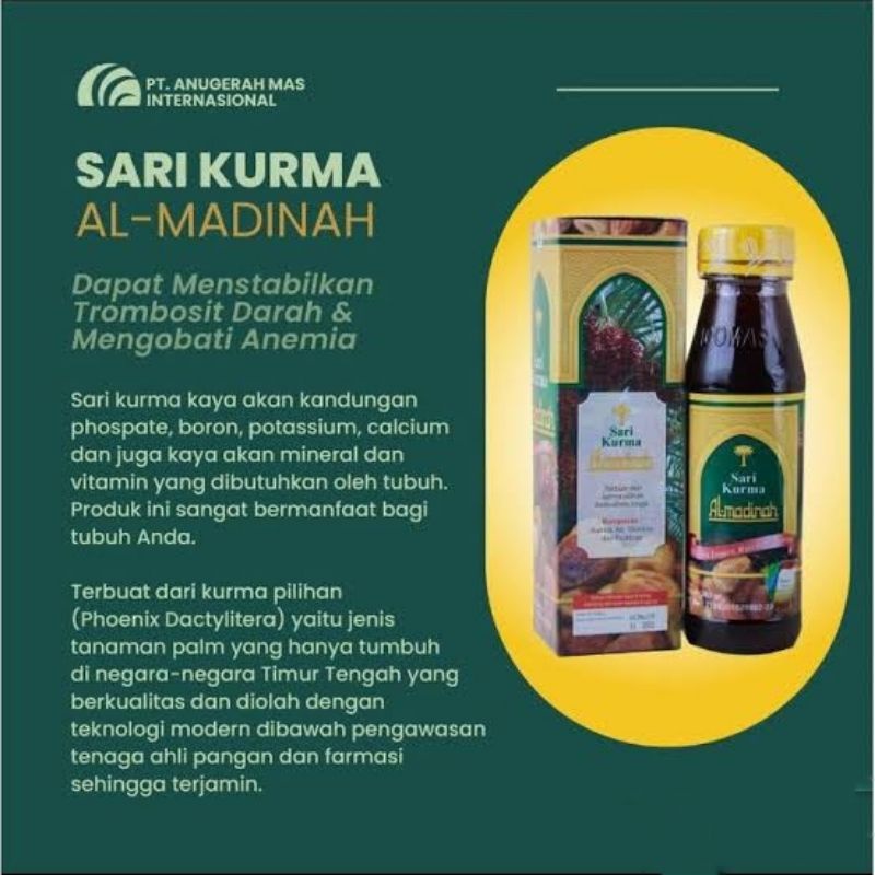 

Sari Kurma Al Madinah 356 gram