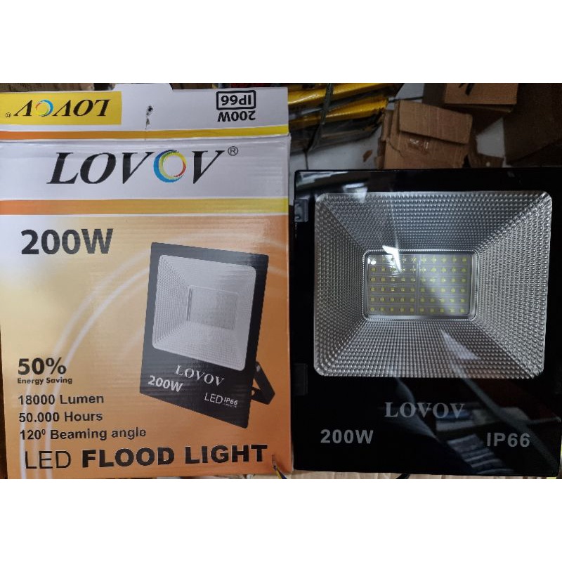 Floodlight 200w. Lampu sorot LED 200 watt 220v. Lampu tembak outdoor IP66