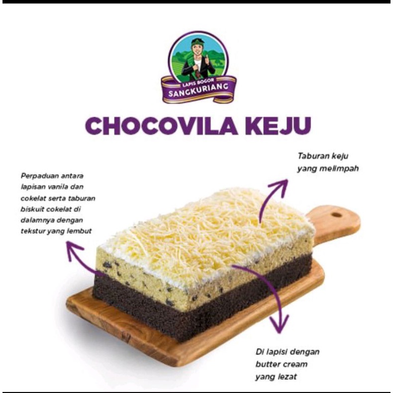 

sangkuriang chocovilla keju