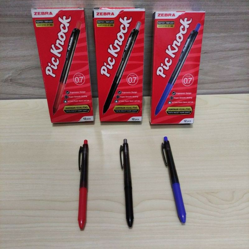 

Pen Zebra Pic Knock 0,7 mm (ORIGINAL)