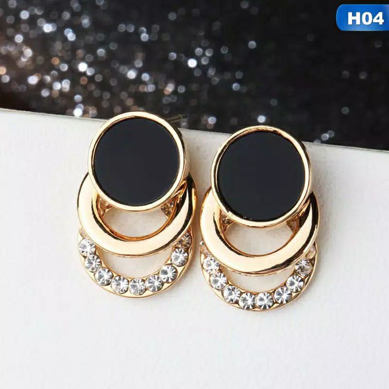 anting tusuk elegan impor