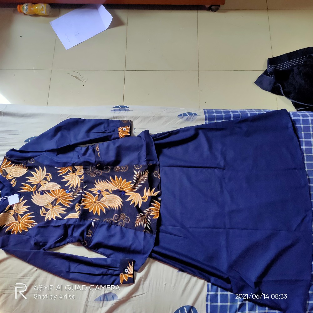 Gamis Batik Twopiece By Riyani