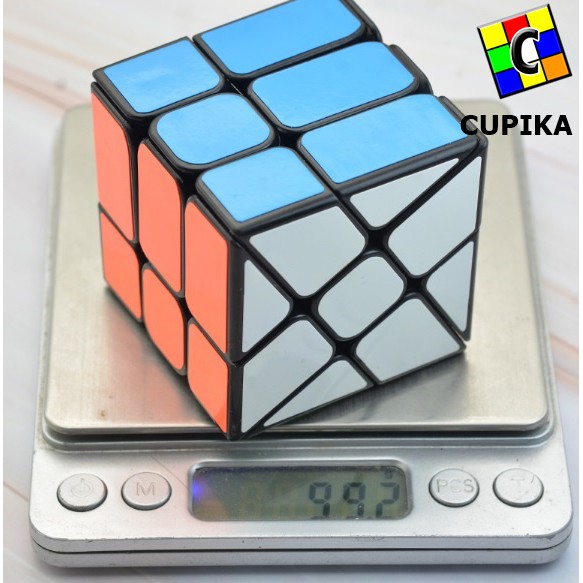 Rubik 3x3 Yj Yongjun speed Windmill Fisher Unik murah Blackbase