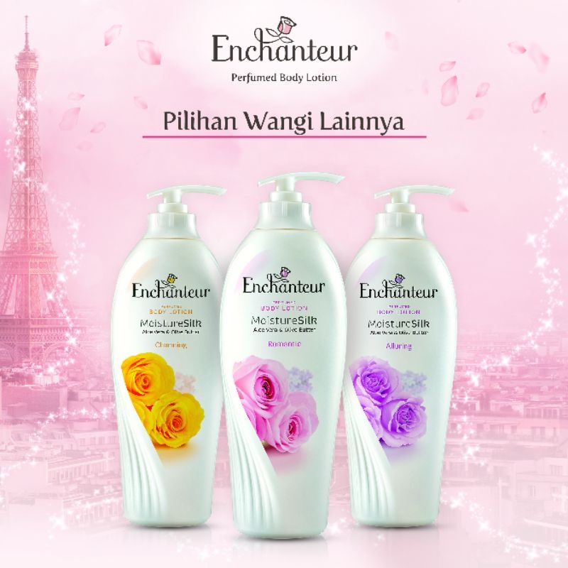 Enchanteur Perfumed Body Lotion 400 ML PUMP