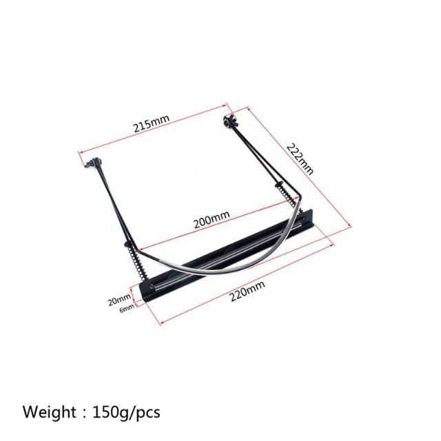 Harmonica Holder Stand Harmonika Gantung 24 Hole
