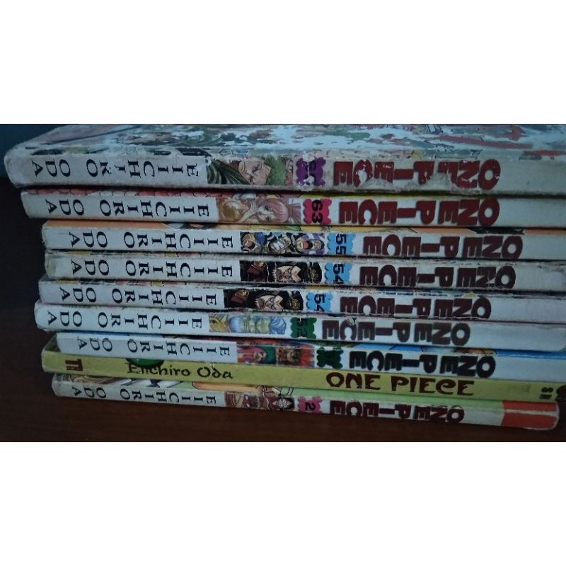 Komik One Piece Vol. 2 11 51 52 54 55 63 69 Cabutan