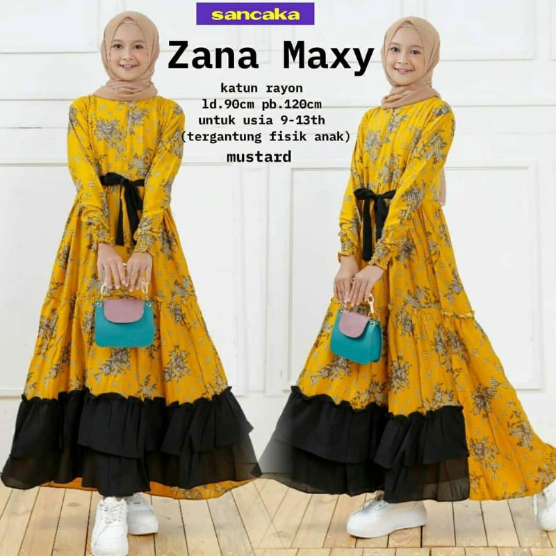 GAMIS KIDS KATUN RAYON ZANA MAXY