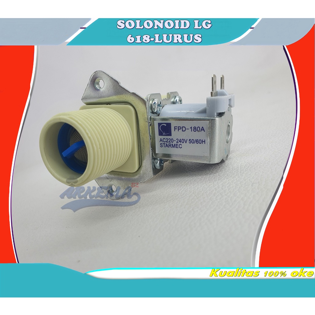 SOLONOID MESIN CUCI FPD-180 | WATER INLET | OTOMATIS MASUK AIR MESIN CUCI | OTOMATIS MESIN CUCI | SOLONOID