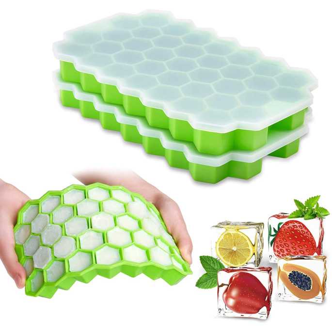 TD-A101 SILIKOLOVE Cetakan Coklat Es Batu Ice Cube Tray Model Pentagon - DU655