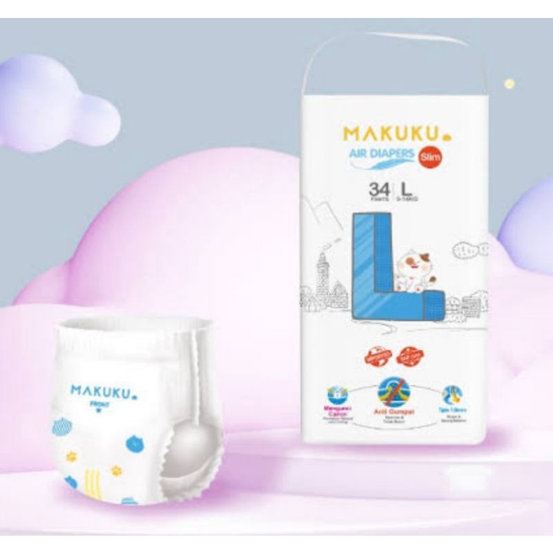 Makuku Air Diapers L pants