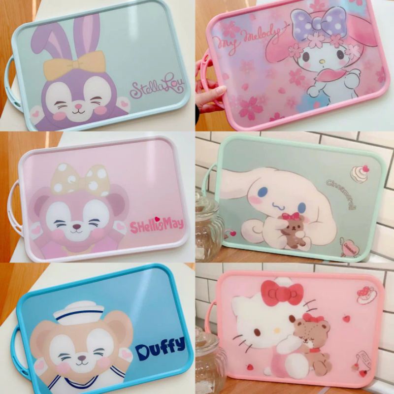 Talenan Cutting Board Mitten Satung tangan Oven Sanrio BadtzMaru HK Melody Duffy