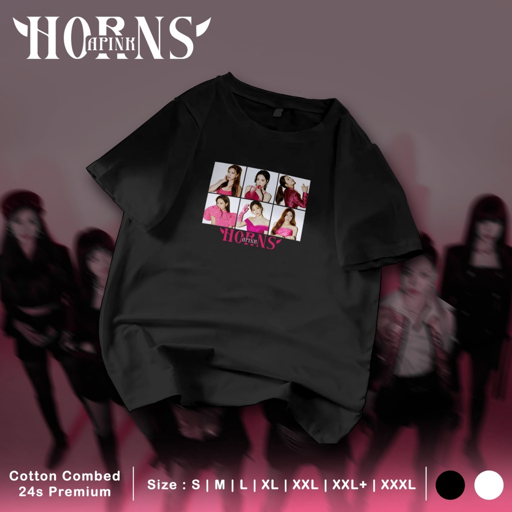 Pretty Savage- Kaos Oversize Apink Horns PhotoGrid