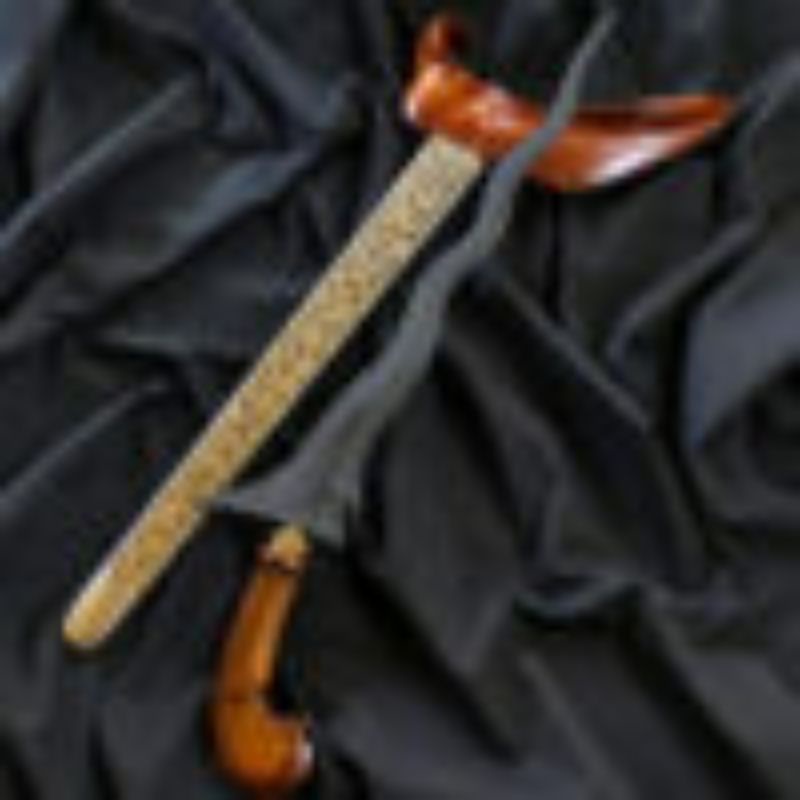 Keris Balebang Luk 7 Kasultanan Cirebon Pamor Keleng Sepuh Kuno