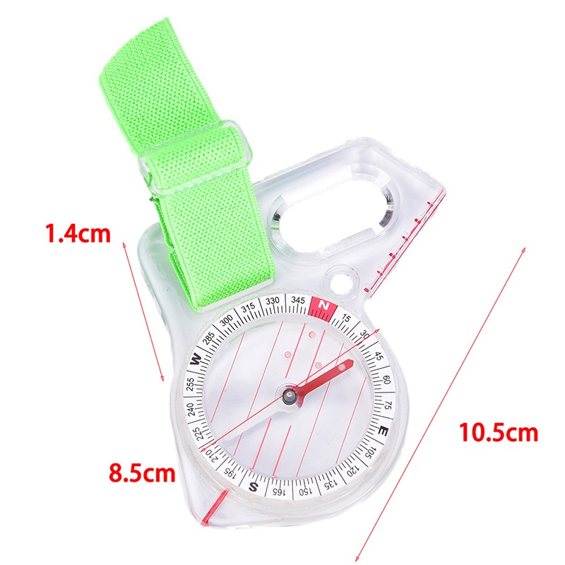 {LUCKID}Thumb Compass Elite Competition Orienteering Compass Portable Compass Map Scale