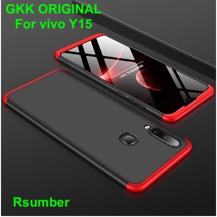 VIVO Y15 GKK Original Full Protection 360 HardCase