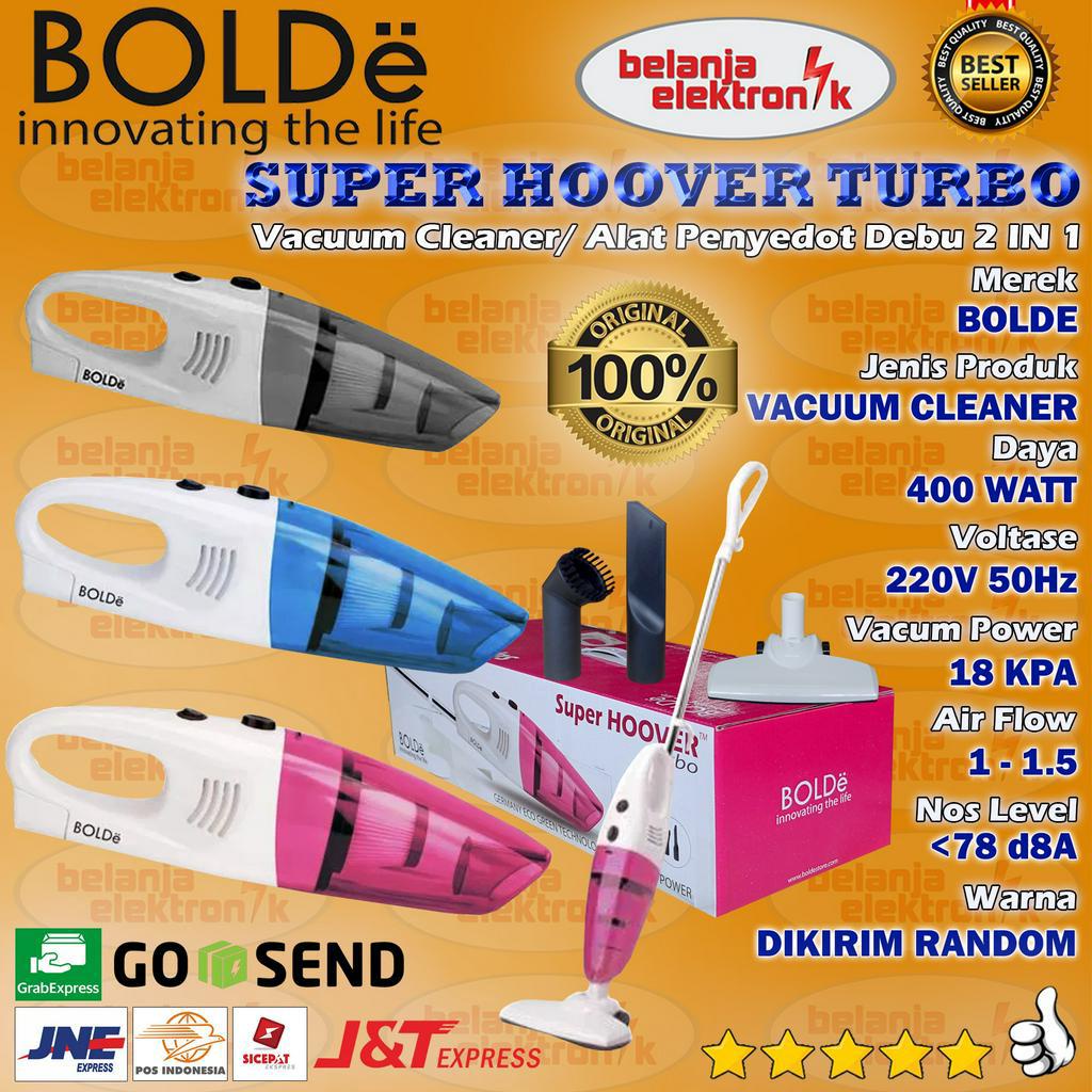 Jual Vacum Cleaner BOLDE SUPER HOOVER TURBO VACUUM CLEANER 2 IN 1