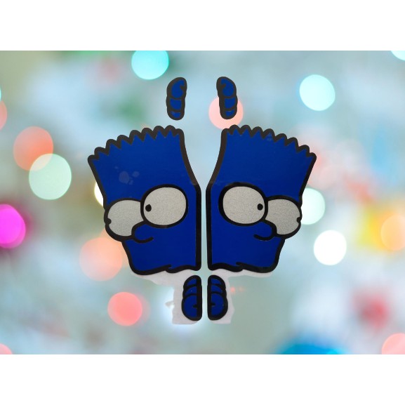 

Cutting Stiker The Simson Biru