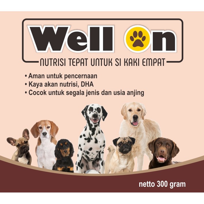 Susu Anjing WELL ON | Penggemuk Anjing | Susu Anjing puppy | Susu Hewan Anjing Newborn | Vitamin