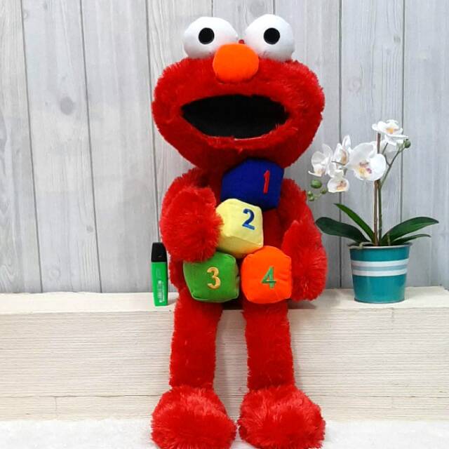 Boneka Elmo Cookies Dadu xl kado ultah