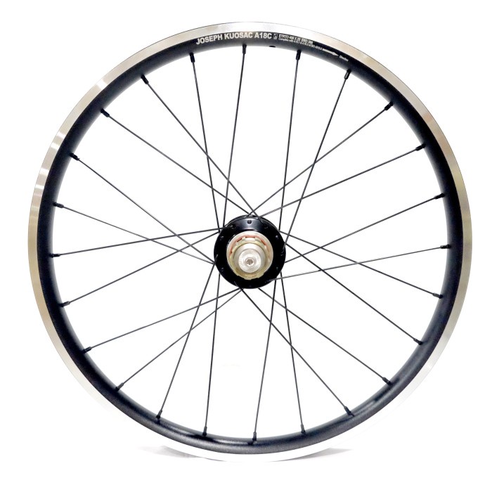 Wheelset 20 inch 406 Joseph Kuosac A18C Alloy Black