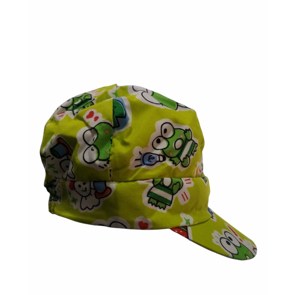 TERBARU Topi anak anak karakter kerokeropi usia 3-7thn/topi anak gaya trendy kartun kekinian/realpict/bisa COD