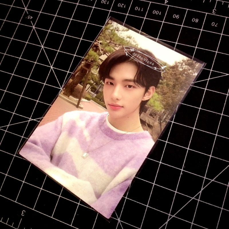 (BOOKED) Photocard Hyunjin Double Side (DS) Stray Kids GO LIVE