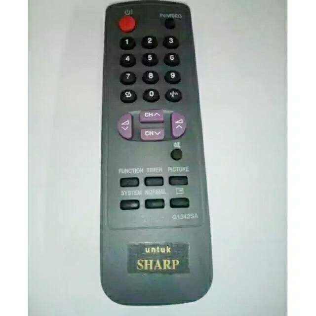 REMOT/REMOTE TV TABUNG SHARP G1342SA