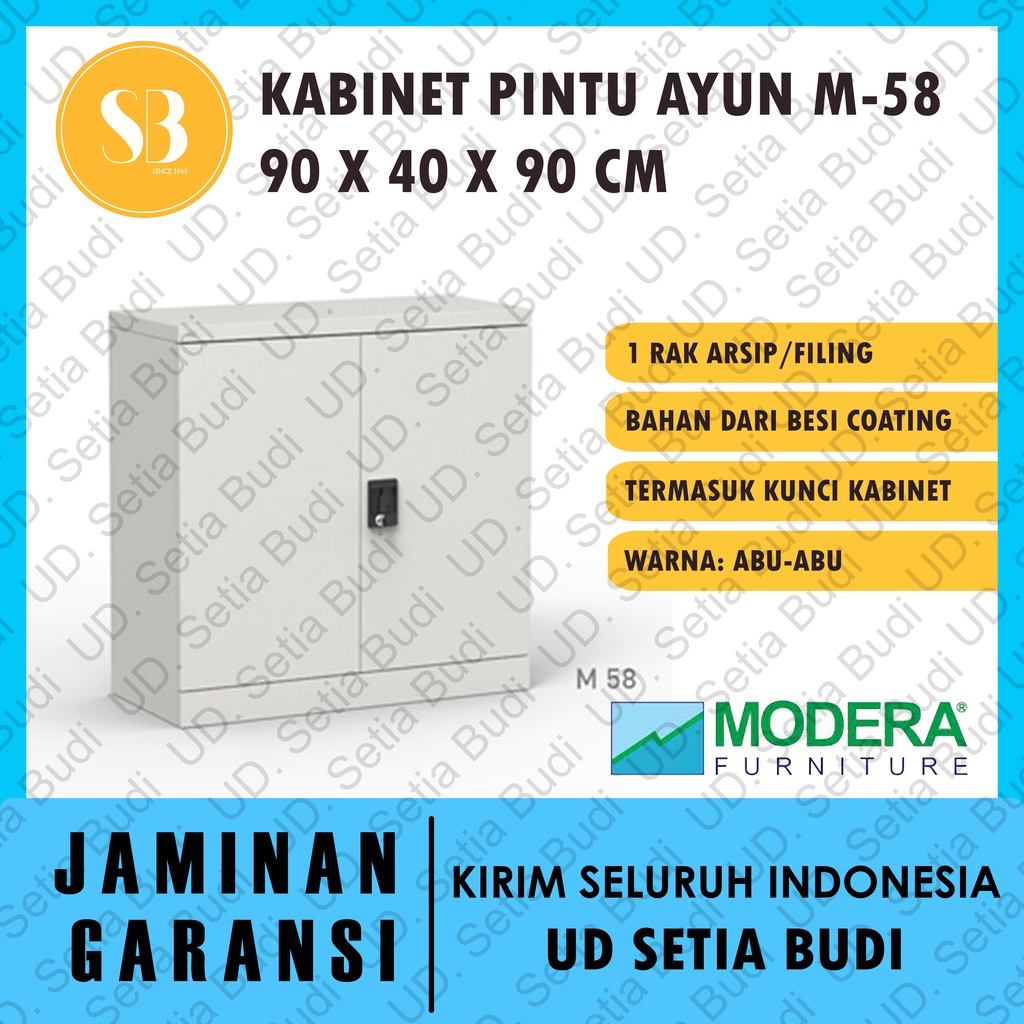 Lemari Kerja / Cabinet + Pintu Panel Ayun Modera M58 MX-Class