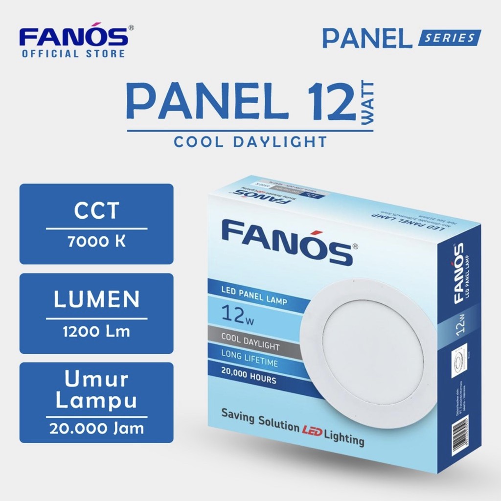 FANOS DOWNLIGHT LED PANEL 6W 12W 18W