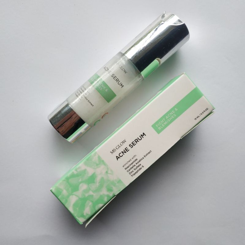 SERUM ACNE MS GLOW Original untuk kulit berjerawat beruntusan dan berminyak