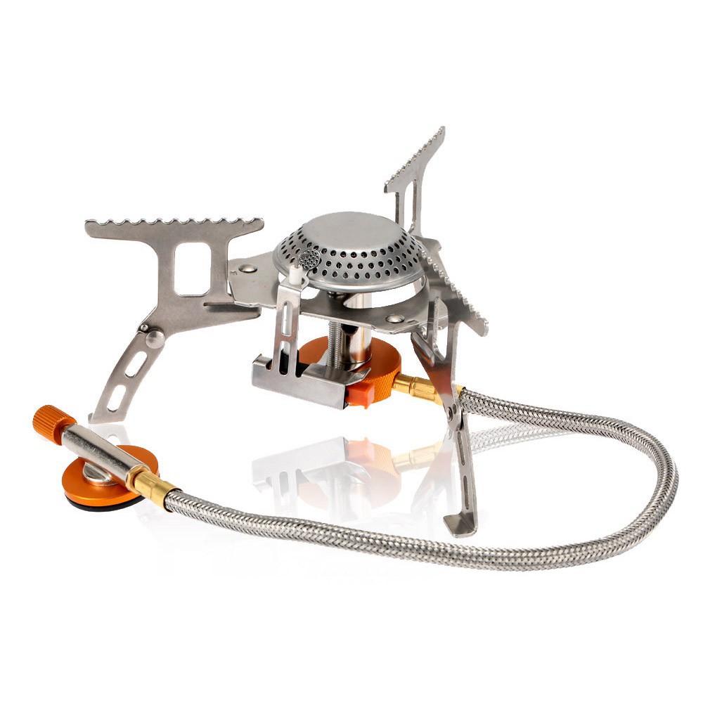 Grab medan TaffSPORT Kompor Gas Lipat Portabel Camping Stove - WSS-201 - Silver