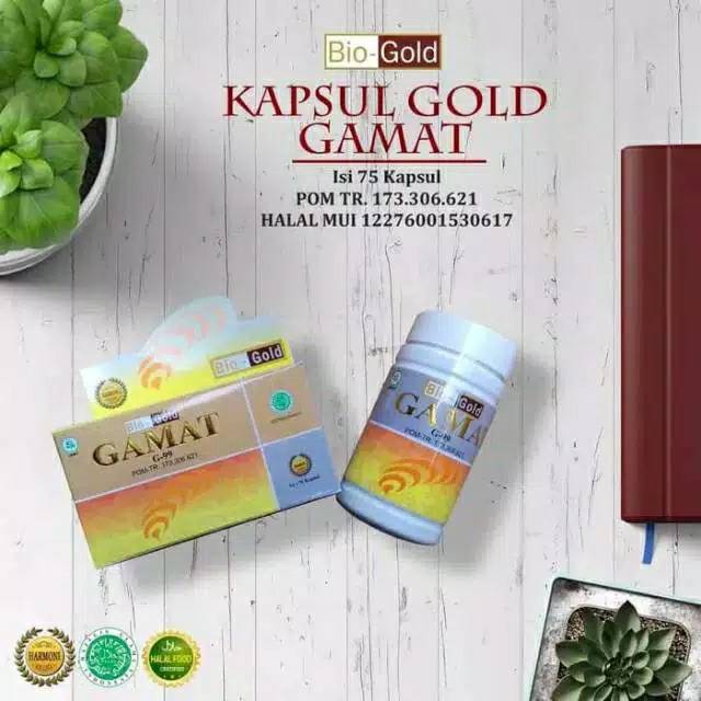 Kapsul Ekstrak Gamat Emas ( Gold Gamat ) Bio Gold Original BPOM