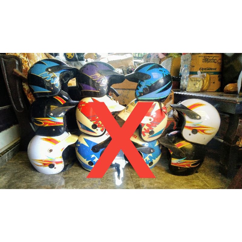 helm yamaha ori