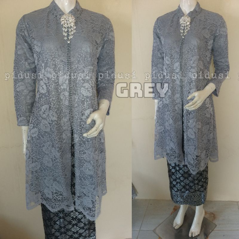 Kebaya muslima brokat gliter