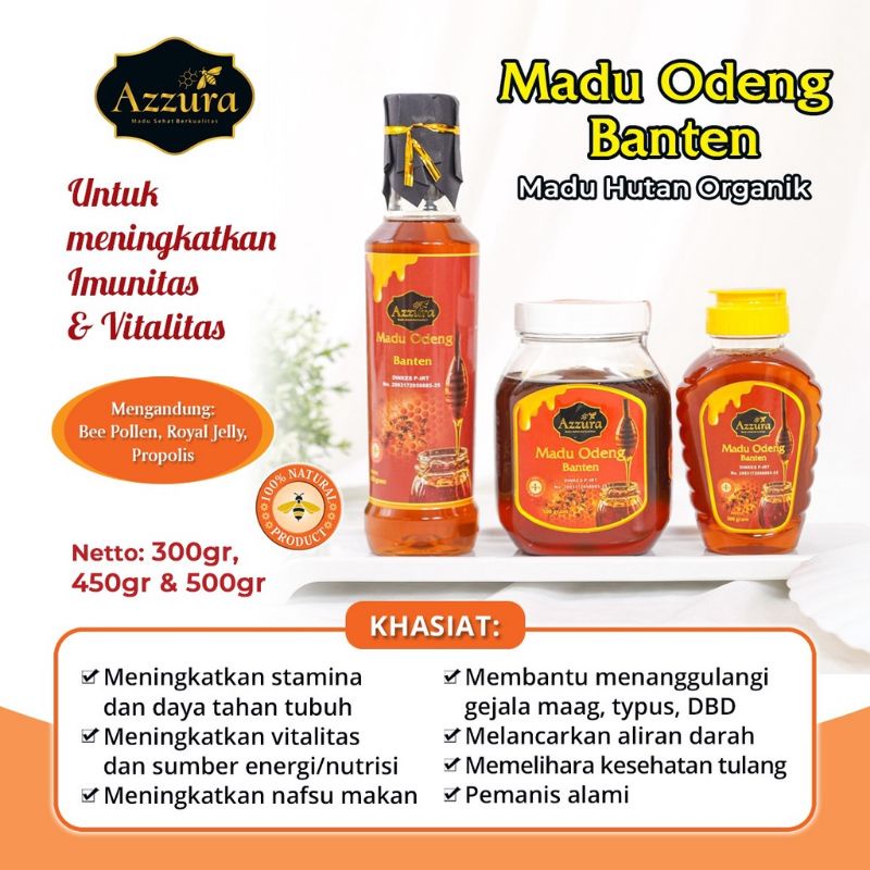 

Madu azzura~MADU ODENG BANTEN ASLI BADUY untuk imunitas & vitalitas